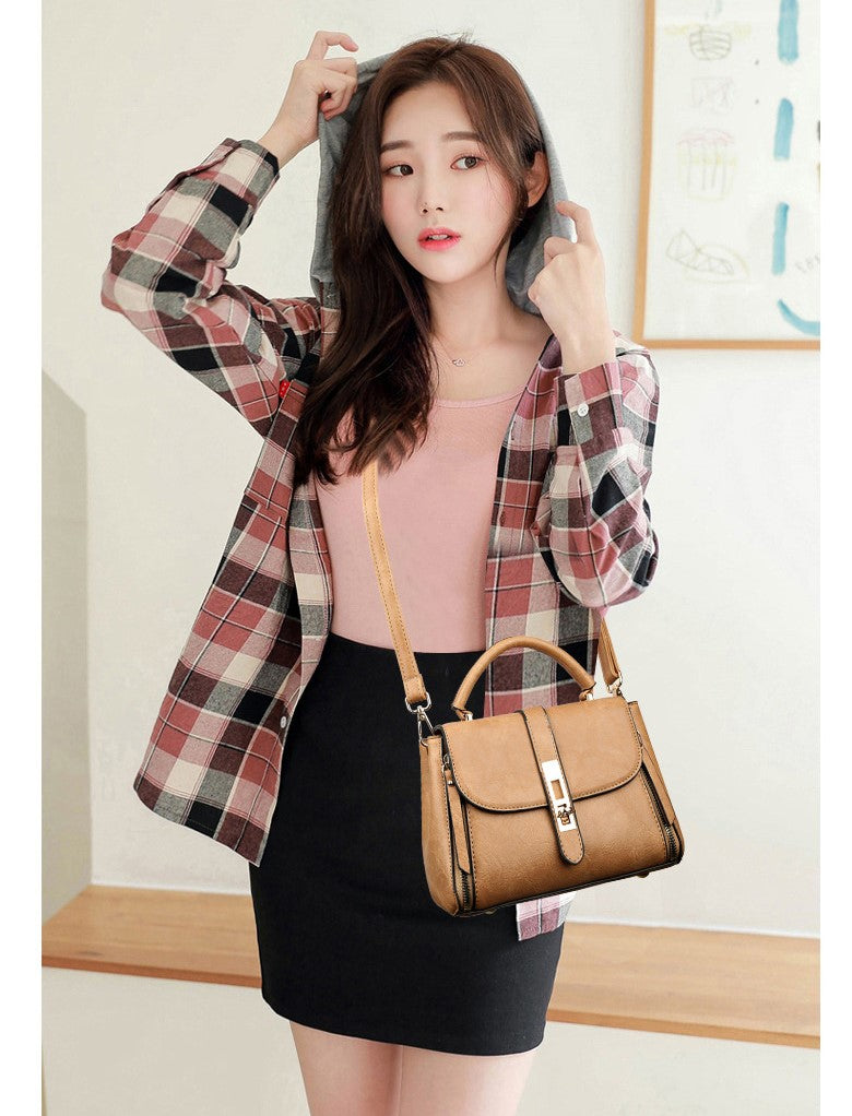 Womens bag Single Shoulder Large Capacity Women's Handheld Crossbody Bag