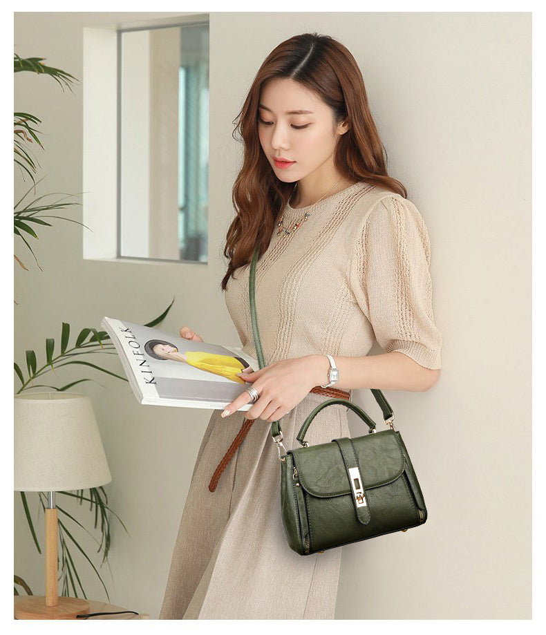 Womens bag Single Shoulder Large Capacity Women's Handheld Crossbody Bag